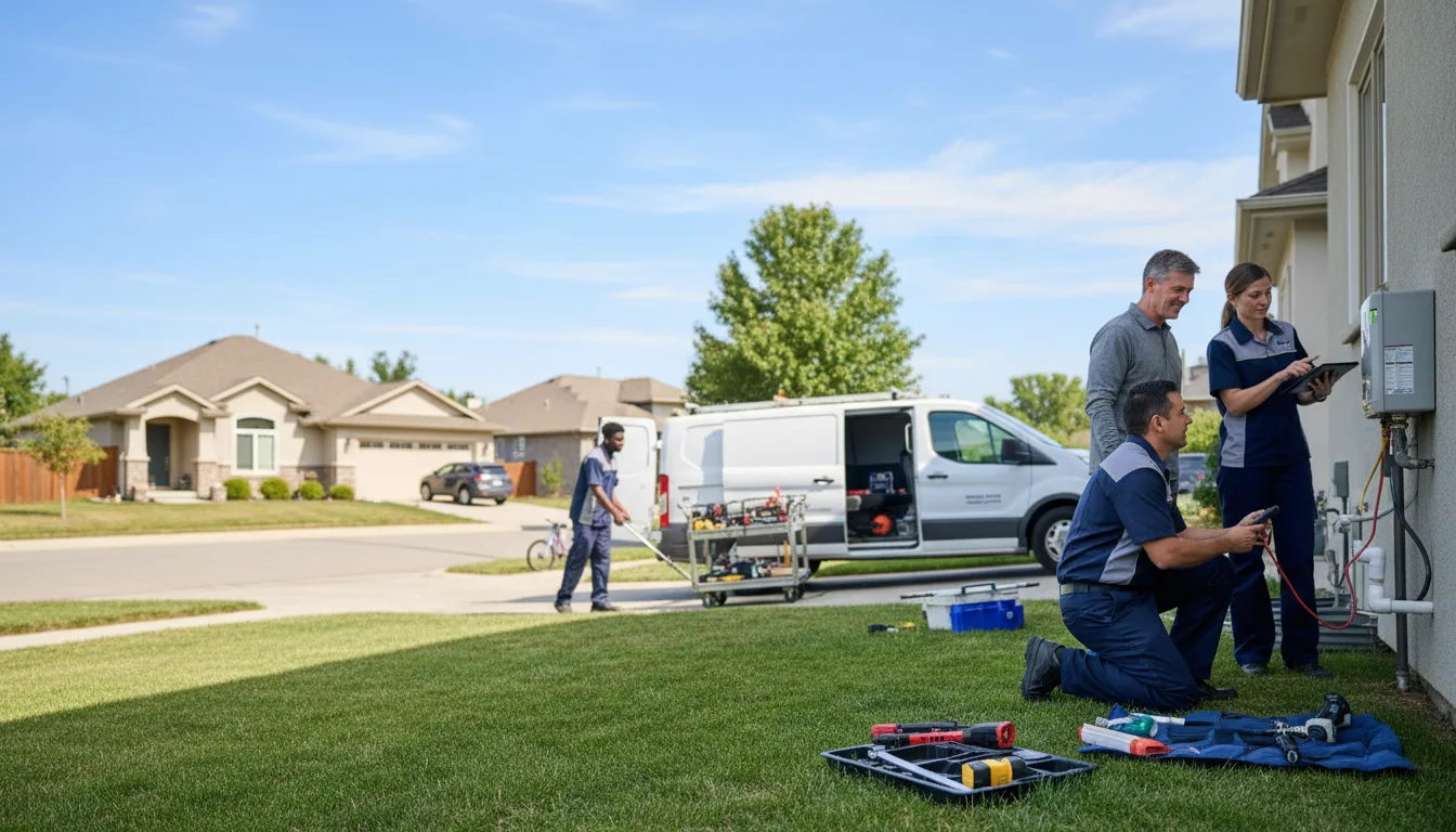Tankless water heater service in Stoddard, WI